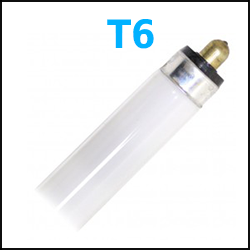 T6 Fluorescent Lamps Single Pin 4 foot