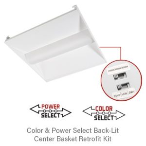 Keystone KT-RKIT24PS-22DB-8CSA-VDIM /FC2 2x2 LED DoorFrame Retrofit 24W CCT/Power Select SmartLoop Controller