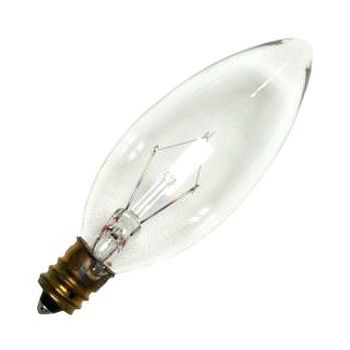 Westinghouse 03682 25ST/CL 25W Clear Torpedo Incandescent E12