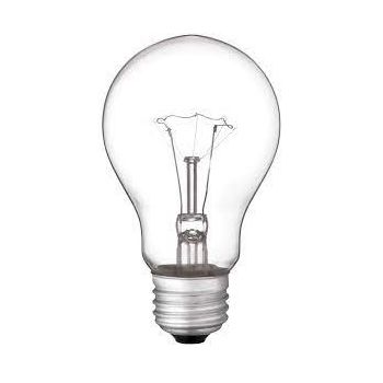 100A19/Clear 100 Watt 125/130 Volt Clear A19 Medium Screw (E26) Incandescent