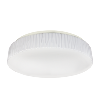 ETI 54451211 15" Glacier Decorative Dimmable LED Flushmount 22W