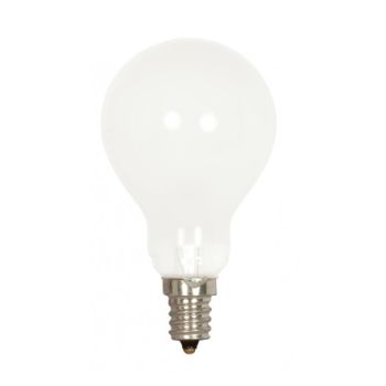 40A15FR/CS 40 Watt 130 Volt A15 E12 Candelabra Base Frosted Incandescent