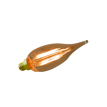 Green Creative 57887 3.5FBA10DIM/824/FT/A Filament Vintage LED E12 Candle