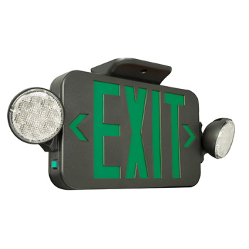 Compass CCG Green LED Combination Emergency Exit Light