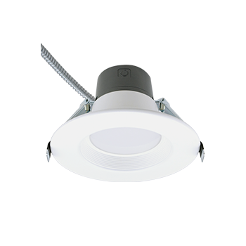 Green Creative 57863 4" LED Commercial Downlight 2700K 3-Light Levels - 1/Ea