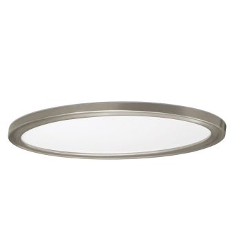 ETI 56587114 FMNL-32IN-3000LM-8-CP3-SV-TD-BN 32" Oval NightlightR Color Preference Flushmount