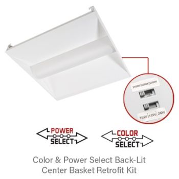 Keystone KT-RKIT35PS-14DB-8CSA-VDIM 1x4 LED DoorFrame Retrofit Kit 35W CCT Select