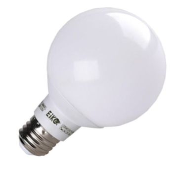 Eiko 09995 LED6WG25/840-DIM-G8 LED G25 6W Frosted E26 Bulb 4000K