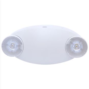 Eiko EML-W 11041 Emergency Light White Housing 2-Head 120-277V