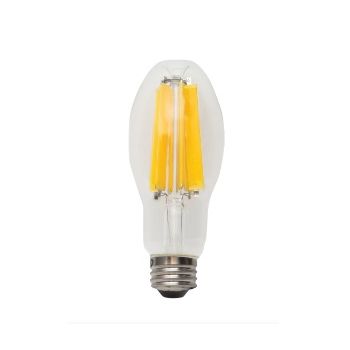 TCP FED17TURTLE HID LED Filament Lamp 14W 1800K 590nm ED17 E26 Clear