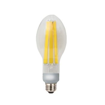 TCP FED23TURTLE HID LED Filament Lamp 25W 1800K 590nm ED23 E26 Clear