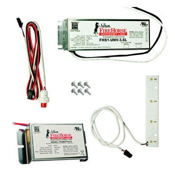 Fulham FireHorse FHSKITT04LNC LED Emergency Backup Lighting Kit