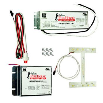 Fulham FireHorse FHSKITT08LHF LED Emergency Backup Lighting Kit