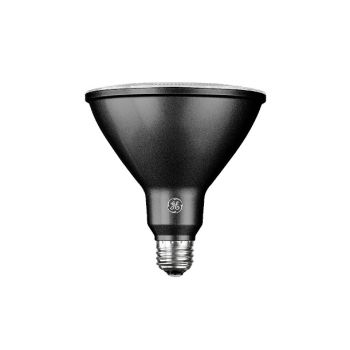 GE 93311932 LED18DP38ROB930/25 18W Black LED PAR38 Title 20 3000K 25° Narrow Flood Case/6