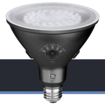 GE 93322415 LED/LC/DP38B/9SC/BC 15W/12W/9W LumenChoice SpectraChoice BeamSelect LED PAR38 Black Case/6