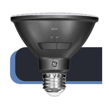 GE 93322391 LED10DP30B/9SC/BC 10W 27K/3K/35K/4K/5K SpectraChoice BeamSelect LED PAR30 Black Case/6