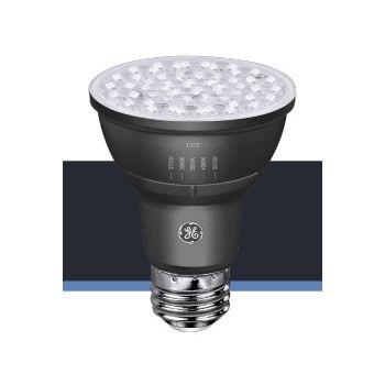 GE 93322379 LED5DP20B/9SC/BC 5.5W 27K/3K/35K/4K/5K SpectraChoice BeamSelect LED PAR20 Black Case/6