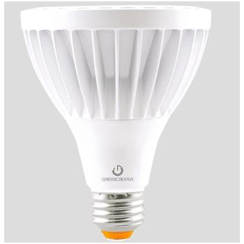 Green Creative 98207 19.5PAR30HO/930FL40/277V/R 19.5W LED PAR30 40° 3000K 277V