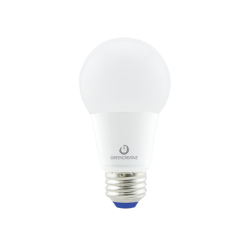 Green Creative 40741 LED A19 9 Watt120V Dimmable 9A19G4DIM/830 - 1/Ea