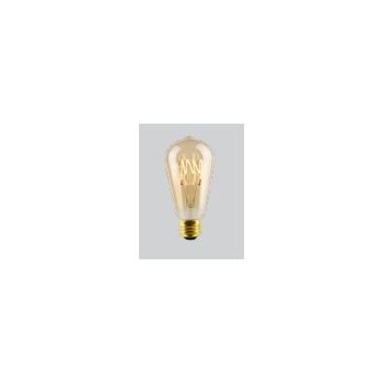 Green Creative 37093 4.5FSST19DIM/820/A 4.5W Amber LED ST19 2000K 40W Equiv Case/6