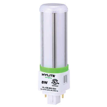 HyLite HL-OB-8W-G24-35K-40K 360° LED Omni Bulb 8W G24 Base Type B