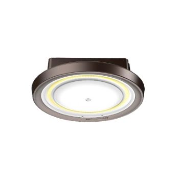 Keystone KT-CLED25PS-S2-OSH-8CSB-VDIM 9" Round LED Canopy OpticSwap 25W/20W/15W 3000K-5000K