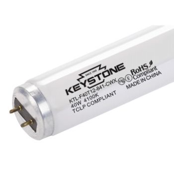 Keystone KTL-F40T12-841-CWX 4' 40W 4100K Fluorescent T12 30/Case