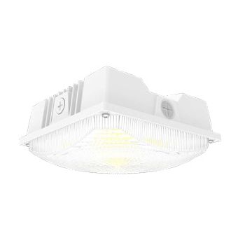 Keystone KT-CLED60PS-M1-8CSB-VDIM-W 10" Square LED Canopy 60W/50W/40W 3000K-5000K