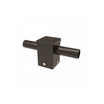 Keystone KT-PMTT-4SQ-D180 Pole Mount Dual Tenon 2-3/8" Top Mount Horizontal 180° 4" Square Pole