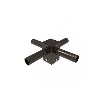 Keystone KT-PMTT-4SQ-Q90 Pole Mount Quad Tenon 2-3/8" Top Mount Horizontal 90° 4" Square Pole