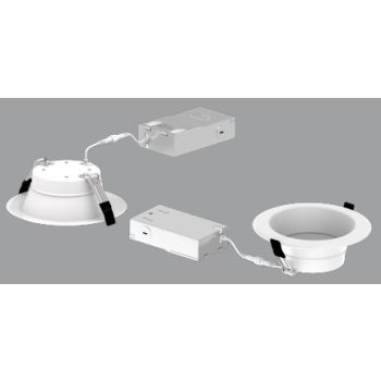 Keystone KT-RDLED18PS-6B-9CSF-VDIM AdvantaRMT 6" LED Downlight 27K-5K w/ Remote Driver