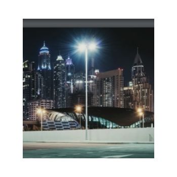 Keystone KT-SP-4SQ-17-11G-UNV-K1 4" Square Steel Pole 17ft Universal Fixture Mount 