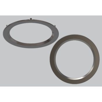 Keystone KT-WDLED-6B-BN-TRIM 6" Brushed Nickel Trim for 6" Recessed Wafer