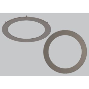 Keystone KT-WDLED-6A-BN-TRIM 6" Brushed Nickel Trim for 6" Slim Wafer Downlight