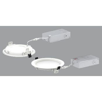 Keystone KT-WDLED13-6B-9CSF-FDIM Circa 6" Recessed Wafer Downlight 120V TRIAC Dim