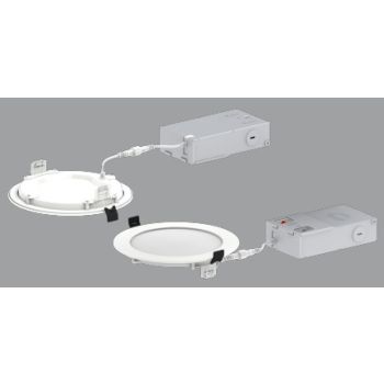 Keystone KT-WDLED14PS-6A-9CSF-VDIM Circa 6" Slim Wafer Power/Color Select Downlight