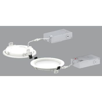 Keystone KT-WDLED14PS-6B-9CSF-VDIM Circa 6" Recessed Wafer LED Downlight 27K-5K