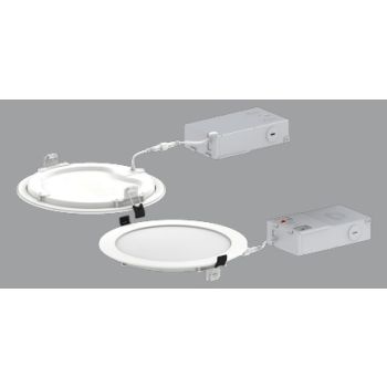 Keystone KT-WDLED23PS-8A-9CSF-VDIM Circa 8" Slim Wafer Power/Color Select Downlight
