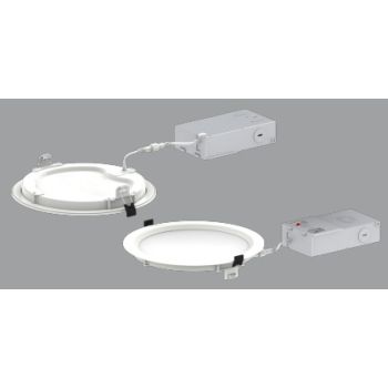 Keystone KT-WDLED23PS-8B-9CSF-VDIM Circa 8" Recessed Wafer LED Downlight 27K-5K