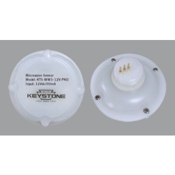 Keystone KTS-MW3-12V-PKO Microwave Occupancy Sensor for ALED Area Lights 12V