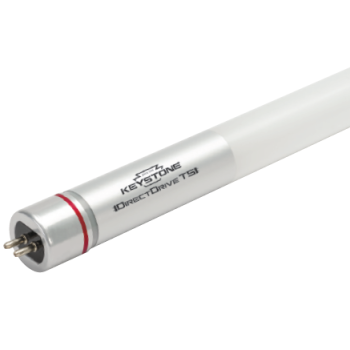 Keystone KT-LED12T5HO-24GC-840-DX2 Direct Drive 2' 12W LED T5 Tube 4000K