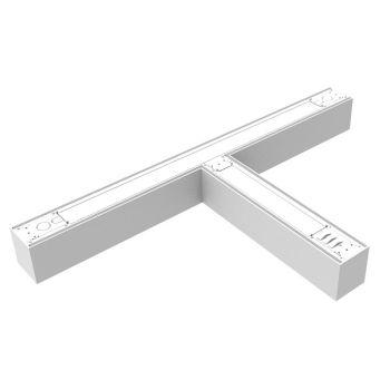 Keystone KT-LALED37PS-TA-8CSF-VDIM T-Shaped 37W CCT/Power-Select Linta Linear Architectural Fixture