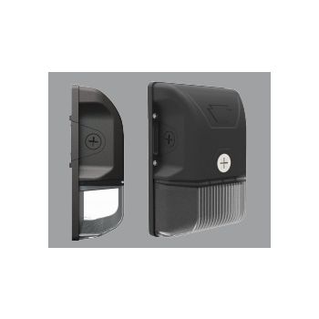 Keystone KT-WPLED20-S1-8CSB-VDIM-B 20W Color Select Mini Black LED Wallpack