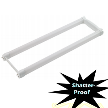 Keystone KT-LED18T8-U6GC-835-D Direct Drive LED T8 U-Bend 6" 18W 3500K - 1/Ea