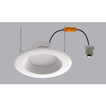 Keystone KT-LED14PSRD-6CB-9CSF-DIM Aviva 5"/6" Baffle Downlight Retrofit Trim