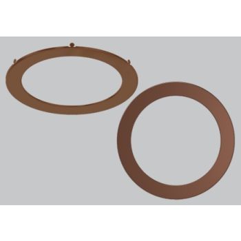 Keystone KT-WDLED-6A-BR-TRIM 6" Bronze Trim for 6" Slim Wafer Downlight