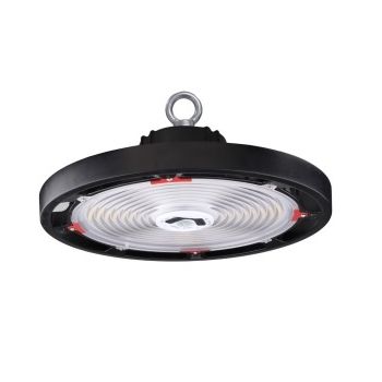Keystone KT-RHLED200PS-14C-8CSB-VDIM-P Round UFO LED Highbay 200W Power/Color-Select