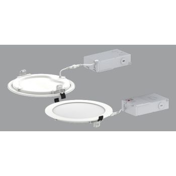 Keystone KT-WDLED23-8A-9CSF-FDIM Circa 8" Slim Wafer LED Downlight 120V Color Select Downlight