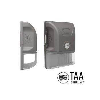 Keystone KT-WPLED20-S1-8CSB-VDIM /TAA 20W Color Select Mini Bronze TAA LED Wallpack