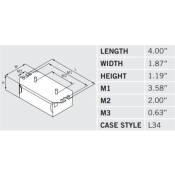 Keystone Technologies KTEB-113-1-TP-SC F13T5 1-Lamp Electronic Ballast